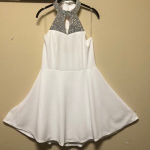 Charlotte russe white party dress